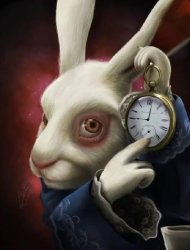 rabbit clock Meme Template