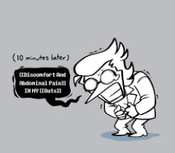 [[Discomfort And Abdominal Pain]] IN MY [[Guts]] spamton Meme Template