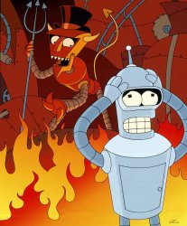 Bender's Hell Meme Template