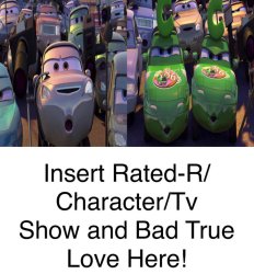 Cars character Hates Blank (Template Meme) Meme Template