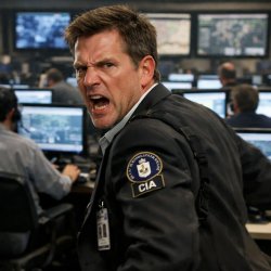 CIA agent Meme Template