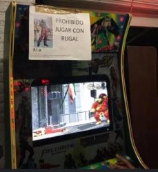 Rugal Banned in Mexico Meme Template