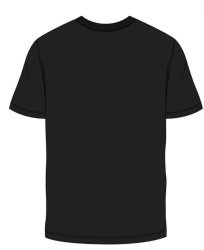 Black T-shirt back Meme Template