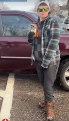 Man encouraging woman's death Meme Template