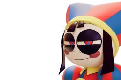 Pomni Sus Smile by MicroGaming?? Meme Template