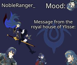 Nobleranger Announcement temp Meme Template