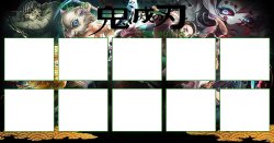 Top 10 Kimetsu no yaiba characters blank Meme Template