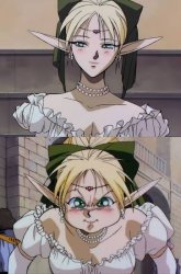 Deedlit being funny cute Meme Template