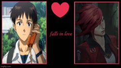 what if shinji falls in love with vi ? Meme Template
