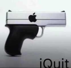 iQuit Meme Template