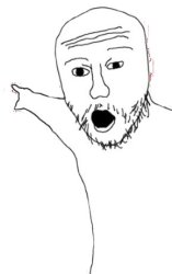 Soyjak Meme Template