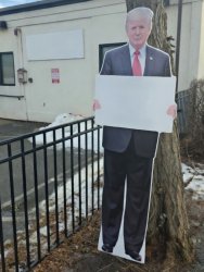 trump sign Meme Template