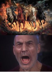 picard horsemen Meme Template