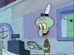 squidward daring today Meme Template