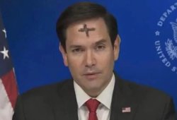 A Mark on the Forehead Meme Template