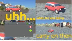 Carry on car Meme Template
