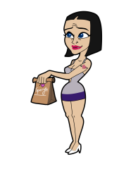 Billy And Mandy - Sperg's Mom PNG Meme Template