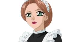 Light Brown Haired Maid Meme Template