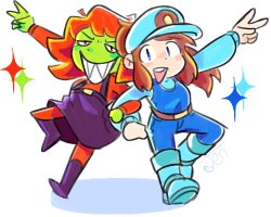 Annie and Annalynn Meme Template