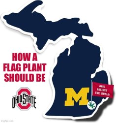 Ohio State Michigan Meme Template