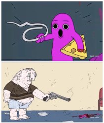 blibli gets shot Meme Template