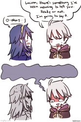 Robin tells Lucina something Meme Template