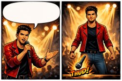 Mic Drop Meme Template