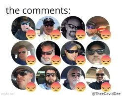 Angry white guys Meme Template