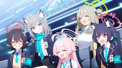 Blue archive template Meme Template