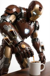 Armored Coffee Maker Meme Template