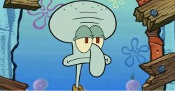 Squidward mood Meme Template