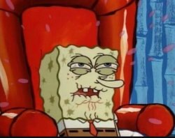 Spongebob suds sneeze Meme Template