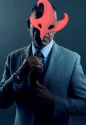 Red Mask Not the Same Meme Template