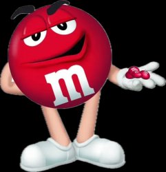 Red M&M Meme Template