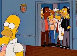 Homer thinking Meme Template