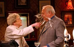 Drink in face Meme Template