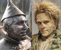 Tin man scarecrow Meme Template