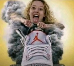 Renee Nicole Goode Nike Car Meme Template