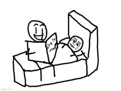 Bedtime Trauma Meme Template