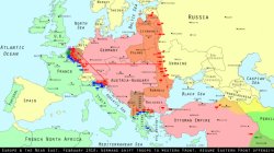 WW1 Eastern and Western fronts Meme Template