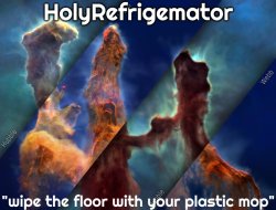 HolyRefrigemator temp Meme Template