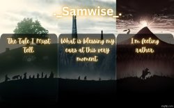 sams Lord Of The Rings template Meme Template