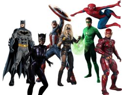 masked superheroes Meme Template