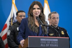 Kristi Noem - one of ours, all of yours fascism Meme Template