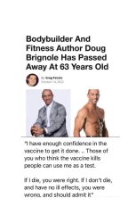 The Vaccines are Safe and I'm Dead Now. Meme Template