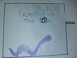 Purple bill. Meme Template