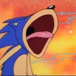 Gay sonic Meme Template