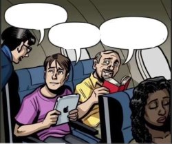 Two guys and a flight attendant Meme Template