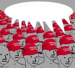 Trump Grouptthink Meme Template