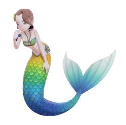 Swimmer Mermaid Meme Template